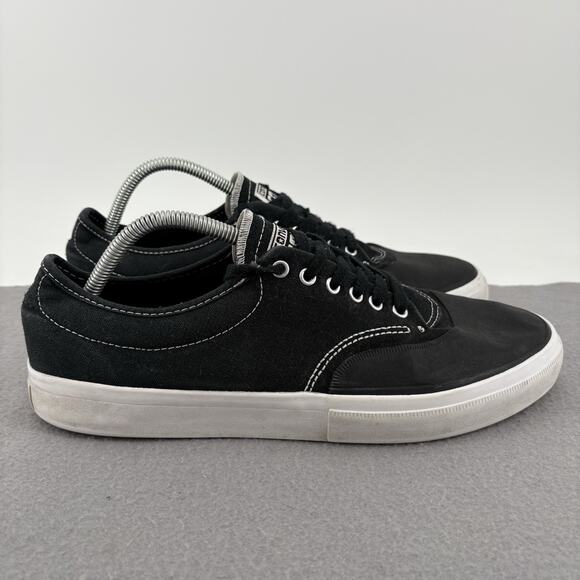 Converse Crimson Core Canvas OX Black Sneakers SZ 11.5 153465C Skate Shoes - Picture 8 of 16